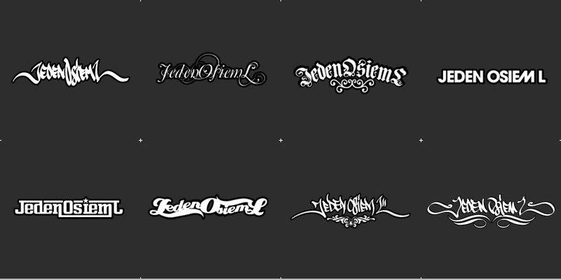 jedenosieml logotype logo substancja.pl