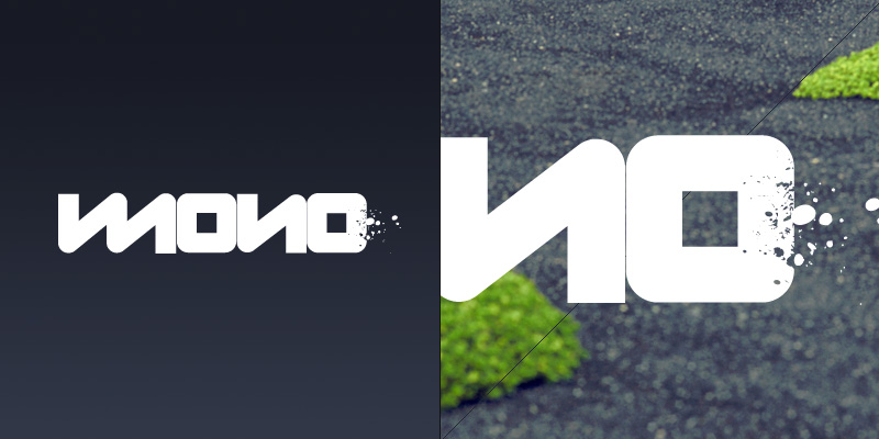 mono logo typography logotype substancja.pl