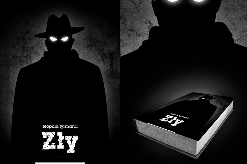 Logo and cover for Leopold Tyrmand's 'Zly' - substancja.pl